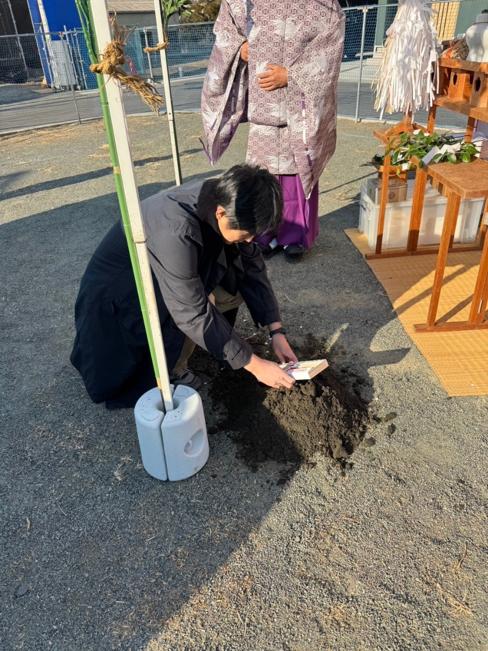 【お施主様ゴト】先日、笛吹市で地鎮祭をおこないました！