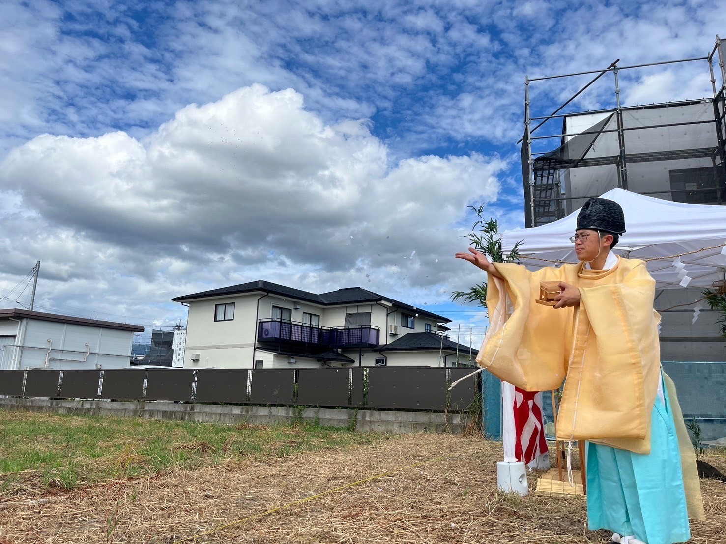 【お施主様ゴト】本日、甲府市で地鎮祭を行いました！