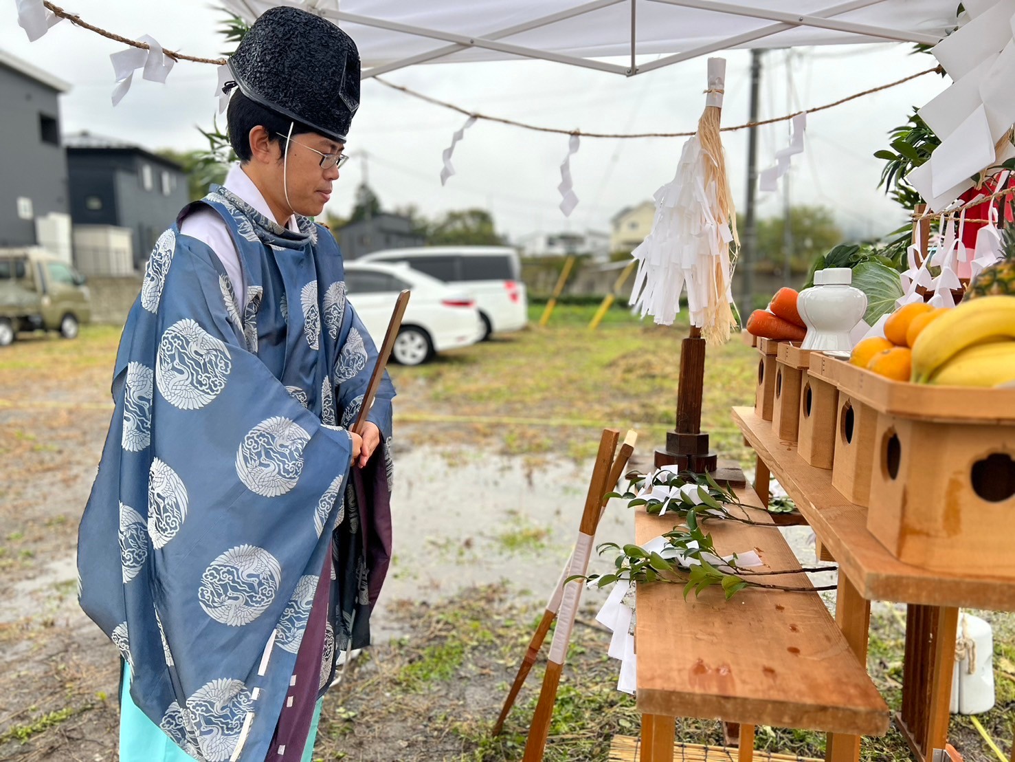 【お施主様ゴト】本日、富士吉田市で地鎮祭を行いました！